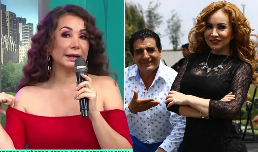 Janet Barboza indicó que una de las razones por las que aceptó a Nilver Huarac en su casa es su hija. Foto: composición LR/captura de América TV/GLR