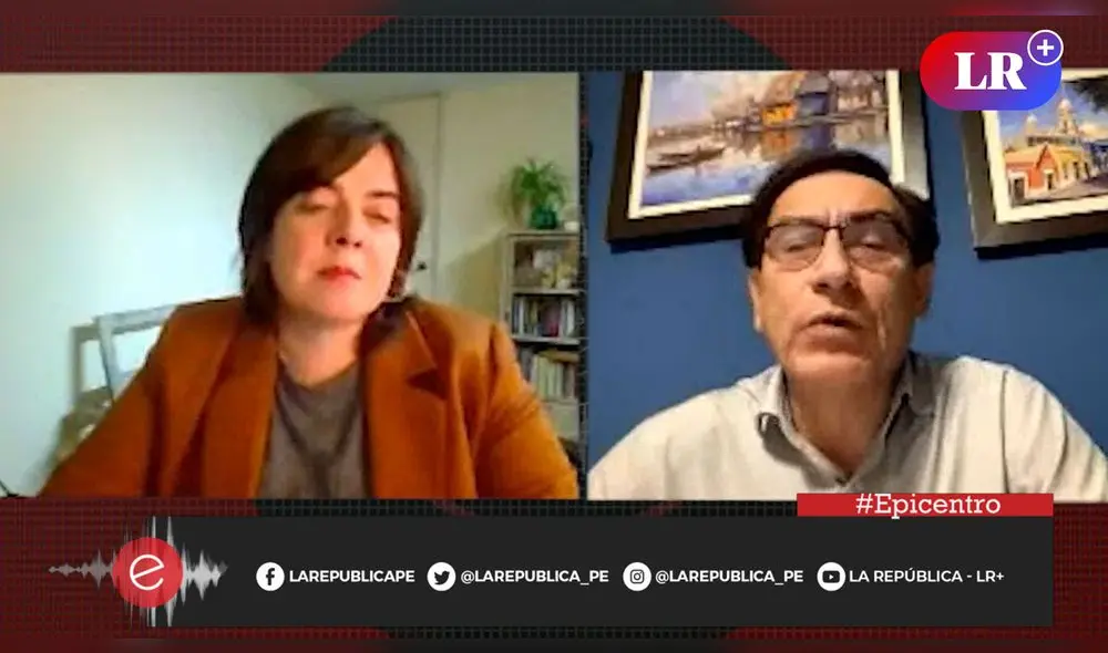 Martín Vizcarra estuvo en "Epicentro TV". Foto: captura de LR+ Martín Vizcarra estuvo en "Epicentro TV". Foto: captura de LR+