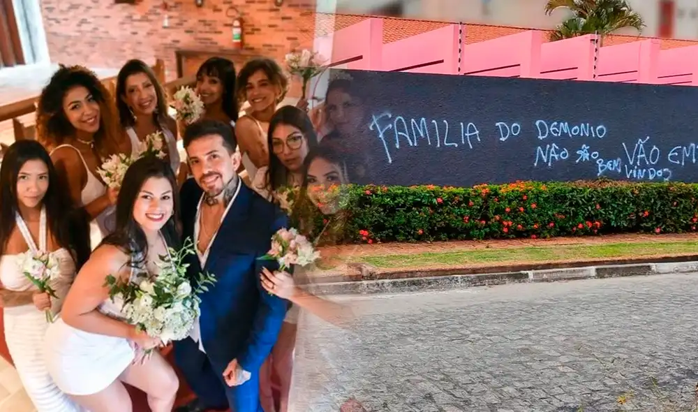 “Consideramos justas todas las formas de amor”, dijo Arthur tras el ataque. Foto: composición LR / @arthurourso / Instagram / Clarín