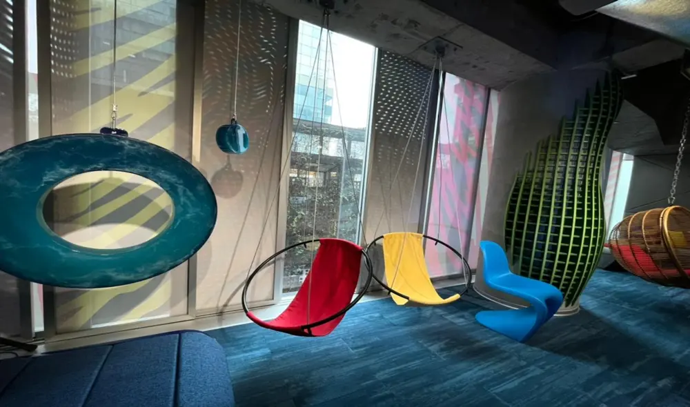 La nueva locación cuenta con un 'doodle' interactivo para los visitantes. Foto: La República La nueva locación cuenta con un 'doodle' interactivo para los visitantes. Foto: La República