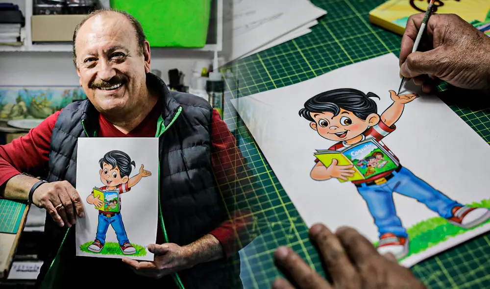 Jorge Alva estudió Publicidad y Diseño gráfico en Lima. Foto: composición LR/Gerardo Marín/GLR