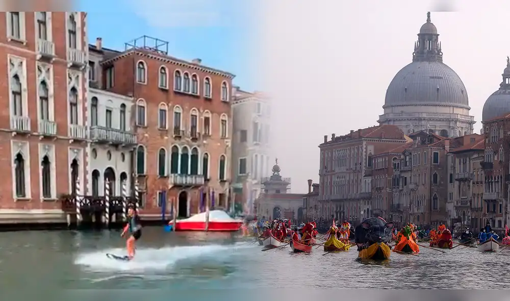 Tras la pandemia, Venecia volvió a tener turistas, pero situación genera frustración por el llamado "turismo maleducado". Foto: composición LR/@LuigiBrugnaro Tras la pandemia, Venecia volvió a tener turistas, pero situación genera frustración por el llamado "turismo maleducado". Foto: composición LR/@LuigiBrugnaro