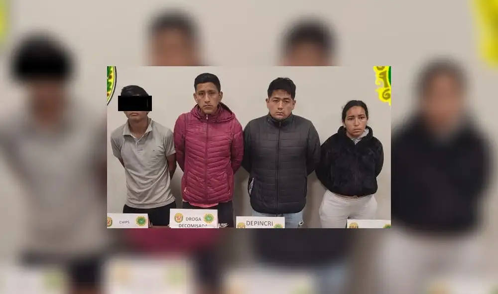 Cayeron durante redada policial del Departamento de Investigación Criminal de Paiján. Foto: PNP Cayeron durante redada policial del Departamento de Investigación Criminal de Paiján. Foto: PNP