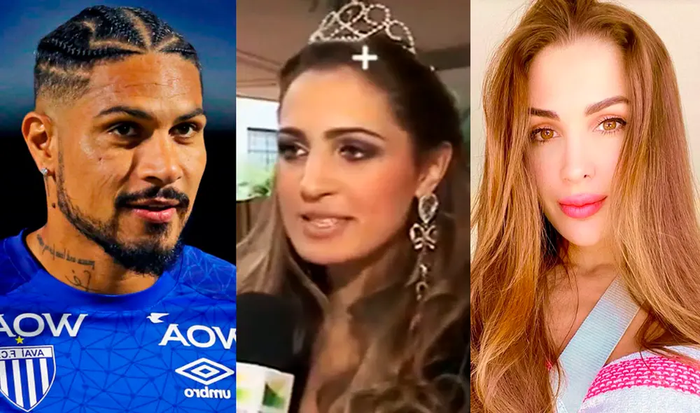 Paolo Guerrero está saliendo con Ana Paula Consorte. Foto: composición / La República / captura América TV / Instagram / Ana Paula Consorte