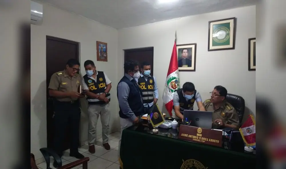 Fiscalía llevó a cabo la diligencia de incautación de bienes y documentación este miércoles 17 de agosto. Foto: Ministerio Público