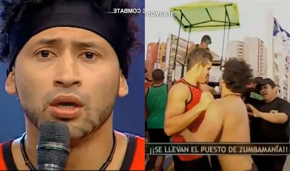 Zumba estuvo muy nervioso y ofuscado durante la intervención de Serenazgo a su puesto de raspadillas. Foto: composición/ATV Zumba estuvo muy nervioso y ofuscado durante la intervención de Serenazgo a su puesto de raspadillas. Foto: composición/ATV