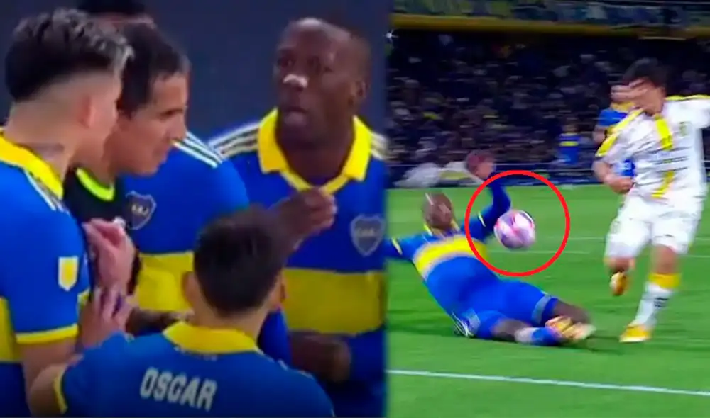 Increíble lo que le cobró el árbitro a Advíncula. Foto: composición LR/captura de ESPN