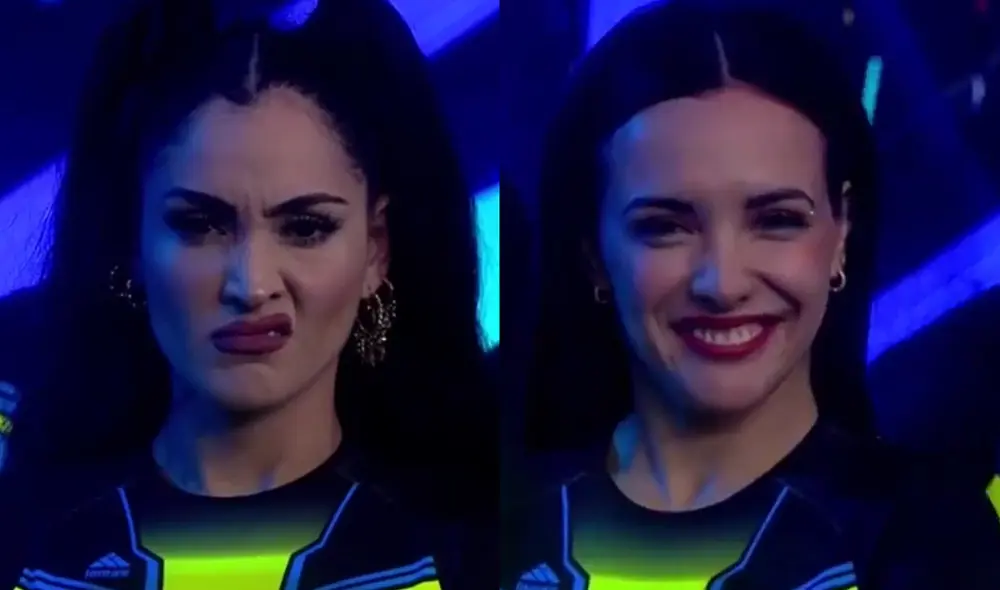 Michelle Soifer y Rosángela Espinoza tuvieron reaccinoes muy distintas tras enterarse de que actuarán juntas. Foto: composición/América TV Michelle Soifer y Rosángela Espinoza tuvieron reaccinoes muy distintas tras enterarse de que actuarán juntas. Foto: composición/América TV