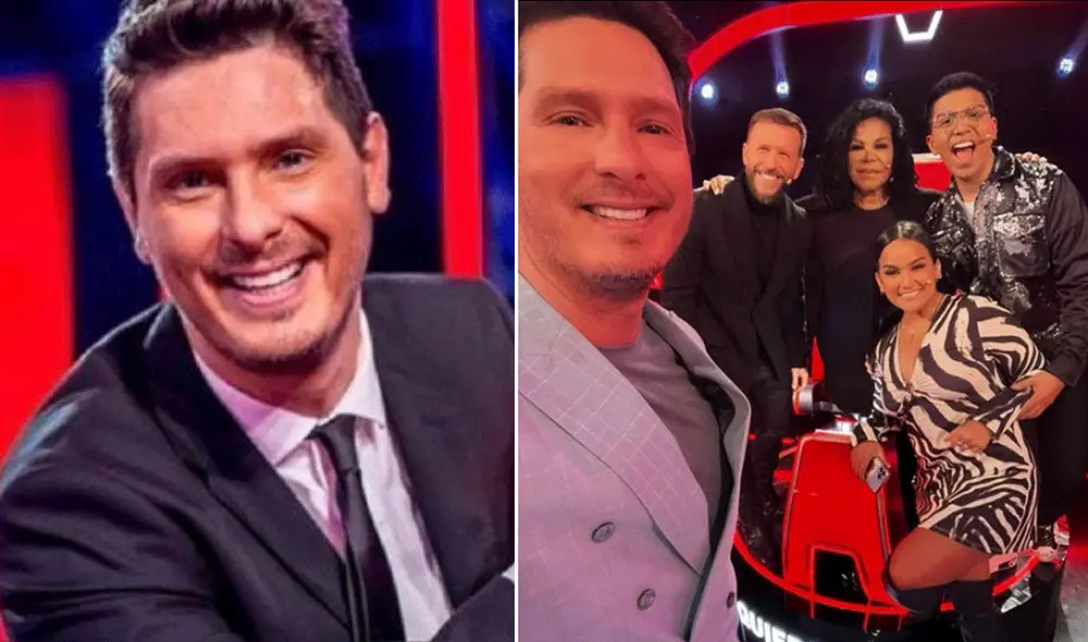 Cristian Rivero se confunde en vivo. Foto: composición LR/Instagram/@CristianRivero Cristian Rivero se confunde en vivo. Foto: composición LR/Instagram/@CristianRivero