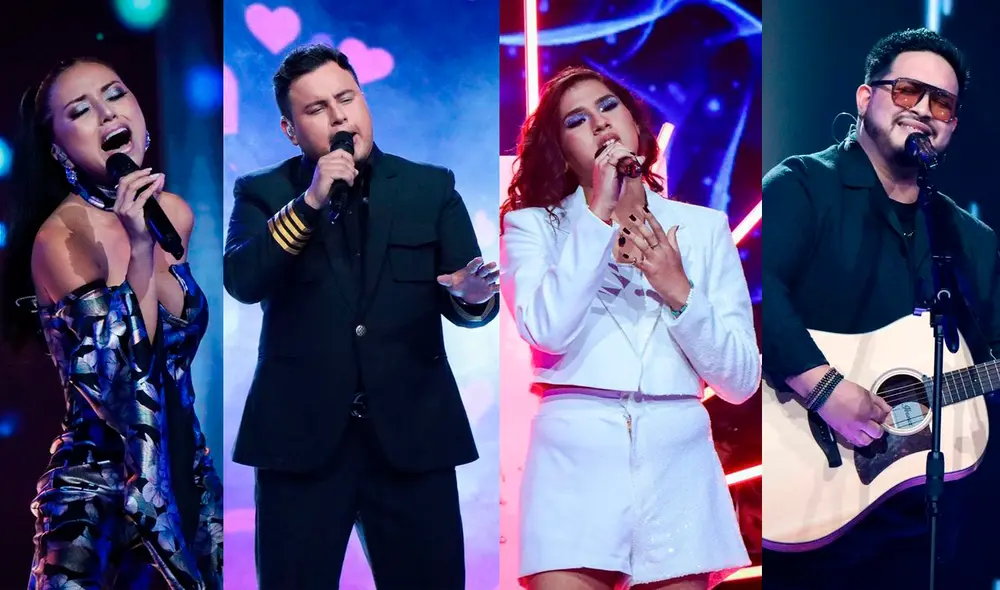 La voz Perú: Lita Pezo, Edu Lecca, Coti Loyola y Tesania Castro entre los 12 semifinalistas. Foto: Composición LR / Instagram / Rayo en la botella