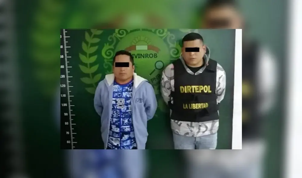 Briceño y Malca trataron de fugar en un taxi, pero fueron atrapados. Foto: PNP