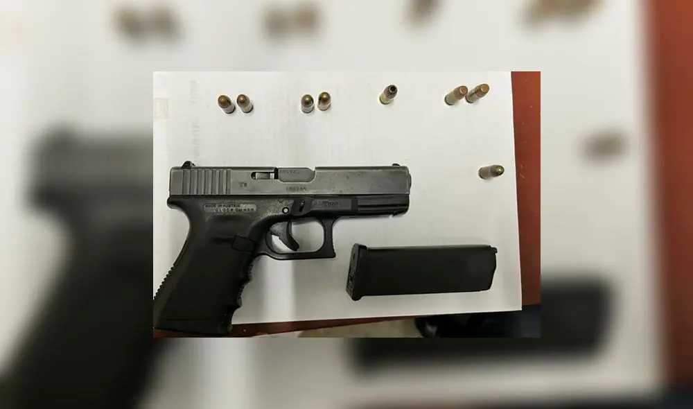 Con esta pistola fueron amenazadas y golpeadas las víctimas. Foto: Digital Noticias Con esta pistola fueron amenazadas y golpeadas las víctimas. Foto: Digital Noticias