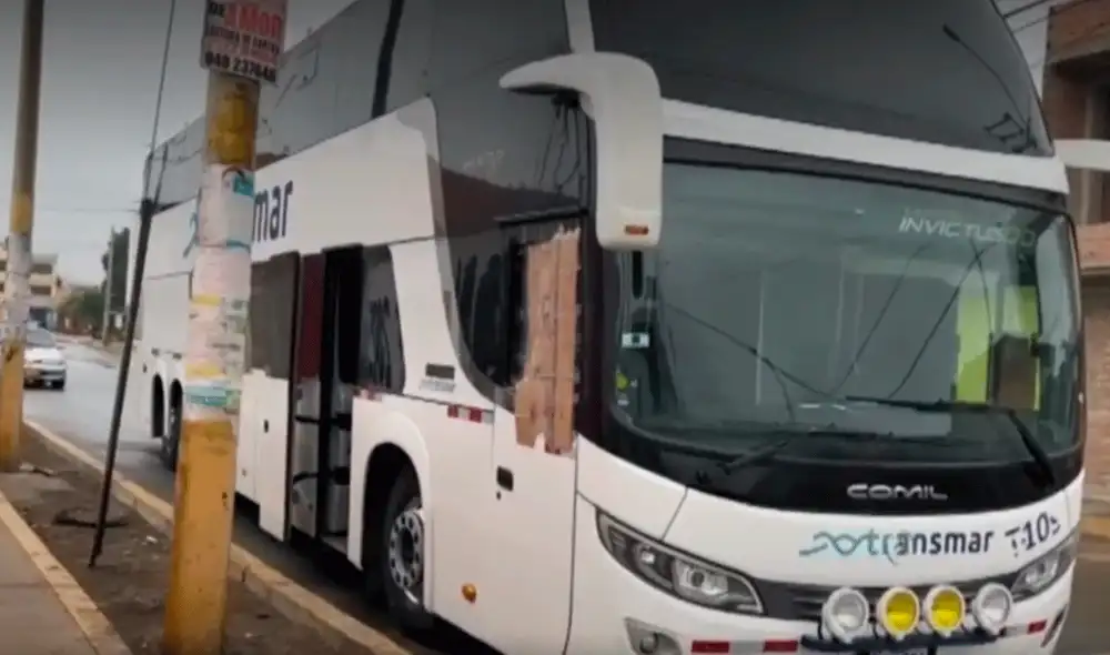 Los pasajeros vivieron momentos de terror a la altura del kilómetro 186 de la Panamericana Norte. Video: Canal N