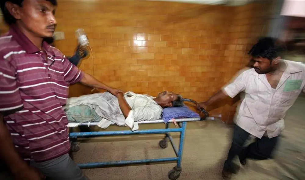 La condición de salud del atacante es crítica. Foto: EFE/referencial