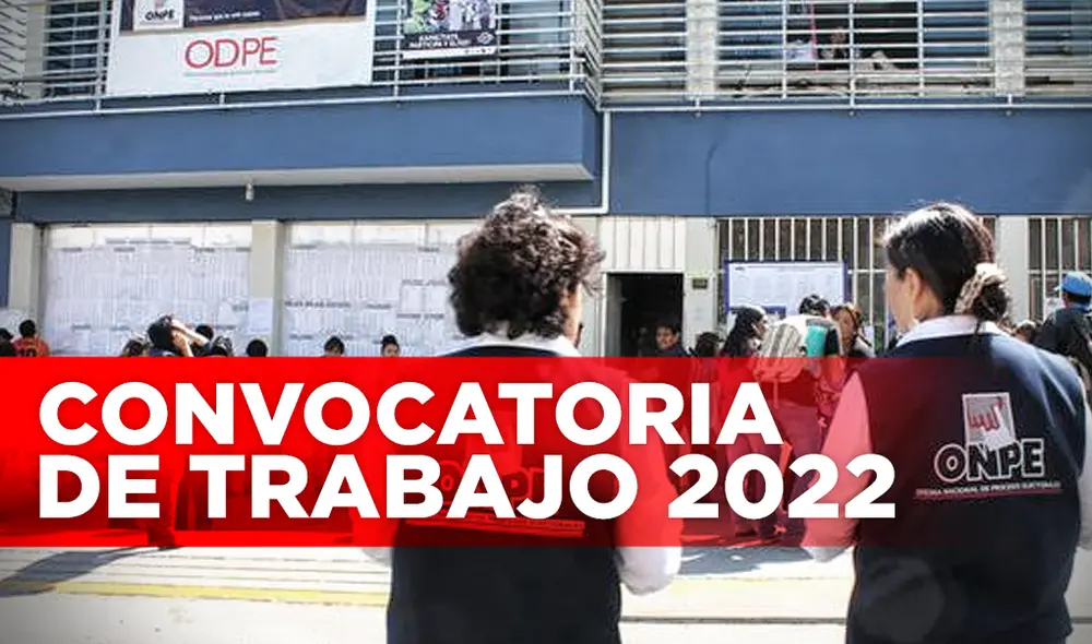Más de 2.000 puestos laborales esperan por ti. Foto: composición LR/ONPE