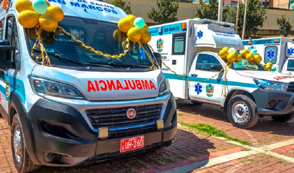Las 4 modernas ambulancias se encuentran totalmente equipadas: 3 de ellas son rurales y una urbana. Foto: MDA Las 4 modernas ambulancias se encuentran totalmente equipadas: 3 de ellas son rurales y una urbana. Foto: MDA