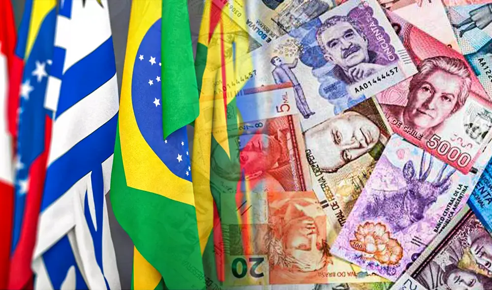 Uno de los principales retos de la propuesta de una moneda única en Latinoamérica es la heterogeneidad de los países de la región. Foto: composición/LR/EFE/difusión