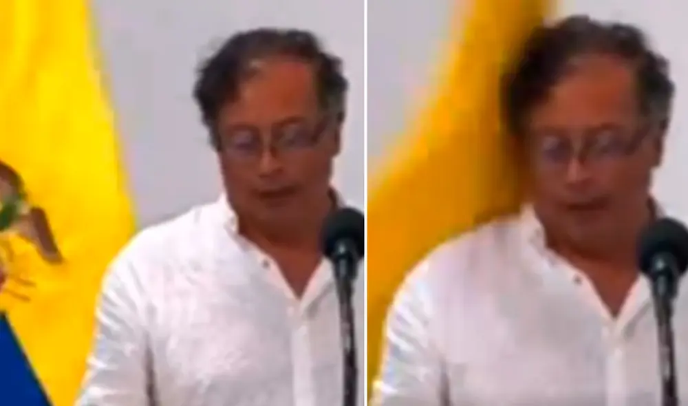 Gustavo Petro auxilió, junto a su equipo, al miembro de seguridad que se desmayó. Foto: composición LR/captura de RCN Gustavo Petro auxilió, junto a su equipo, al miembro de seguridad que se desmayó. Foto: composición LR/captura de RCN