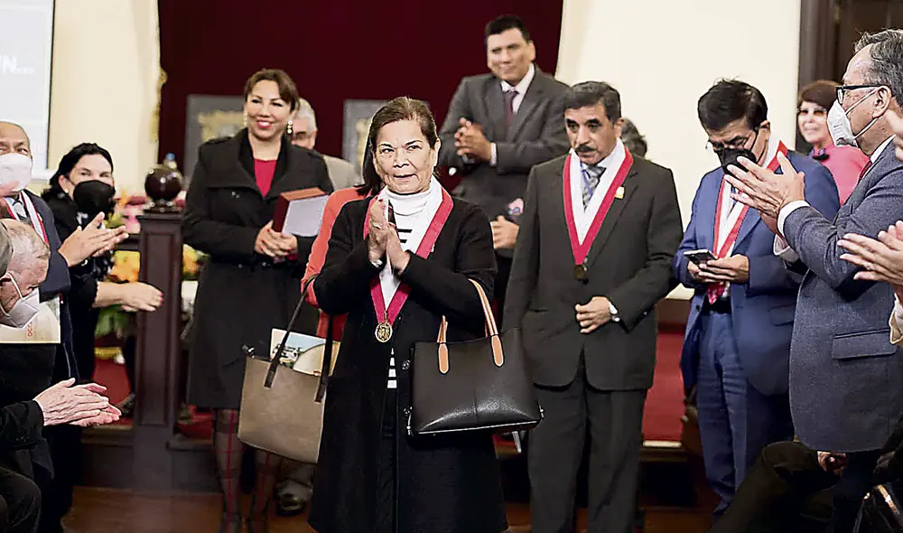 Insistencia. La rectora de San Marcos pidió al PJ incorporarse al proceso de amparo, debido a que busca cambios en Sunedu. Foto: difusión Insistencia. La rectora de San Marcos pidió al PJ incorporarse al proceso de amparo, debido a que busca cambios en Sunedu. Foto: difusión