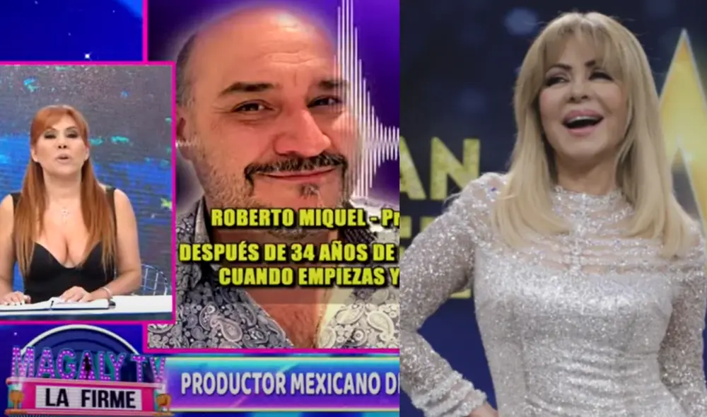 El productor Roberto Miquel conversó con las cámaras de "Magaly TV". Foto: captura de ATV/ América TV