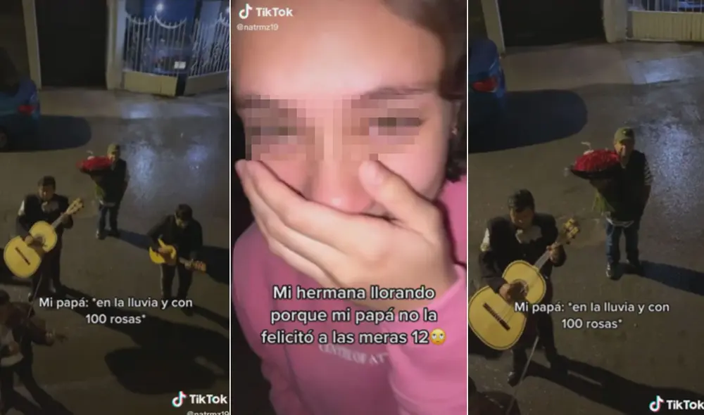 Miles de usuarios quedaron conmovidos al ver esta emotiva escena. Foto: composición LR/captura de TikTok/@natrmz19