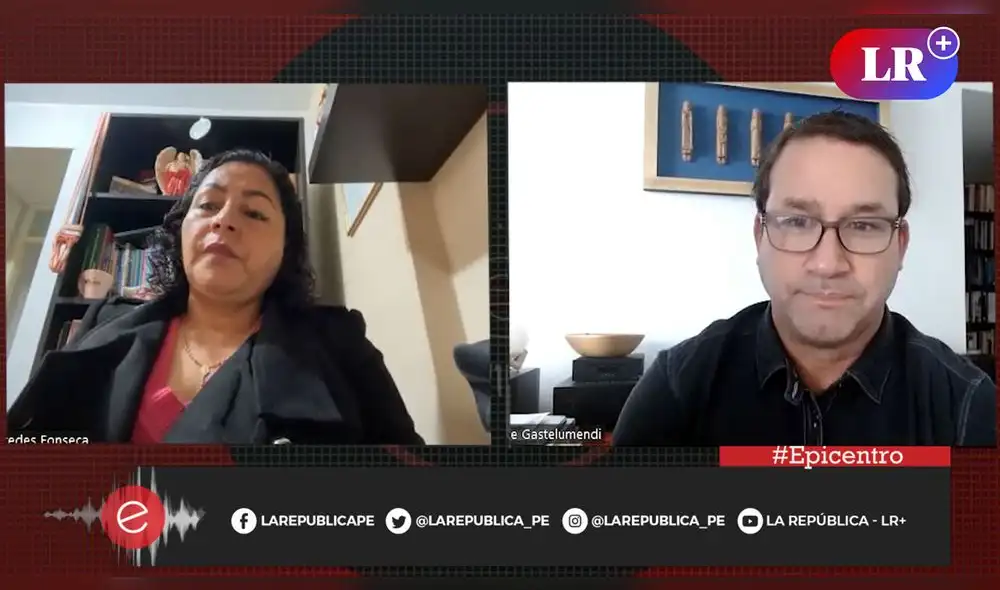 Karol Paredes, congresista de Acción Popular. Foto: captura de LR+ Karol Paredes, congresista de Acción Popular. Foto: captura de LR+