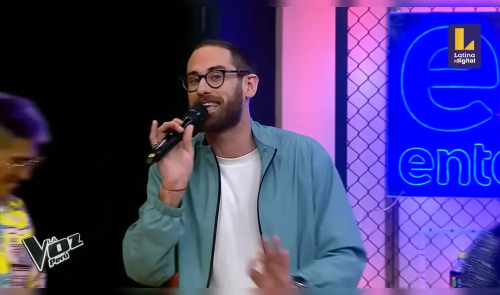 El actor Pedro Pablo Corpancho está destacando como animador de la Sala de Redes de "La voz Perú". Foto: Latina