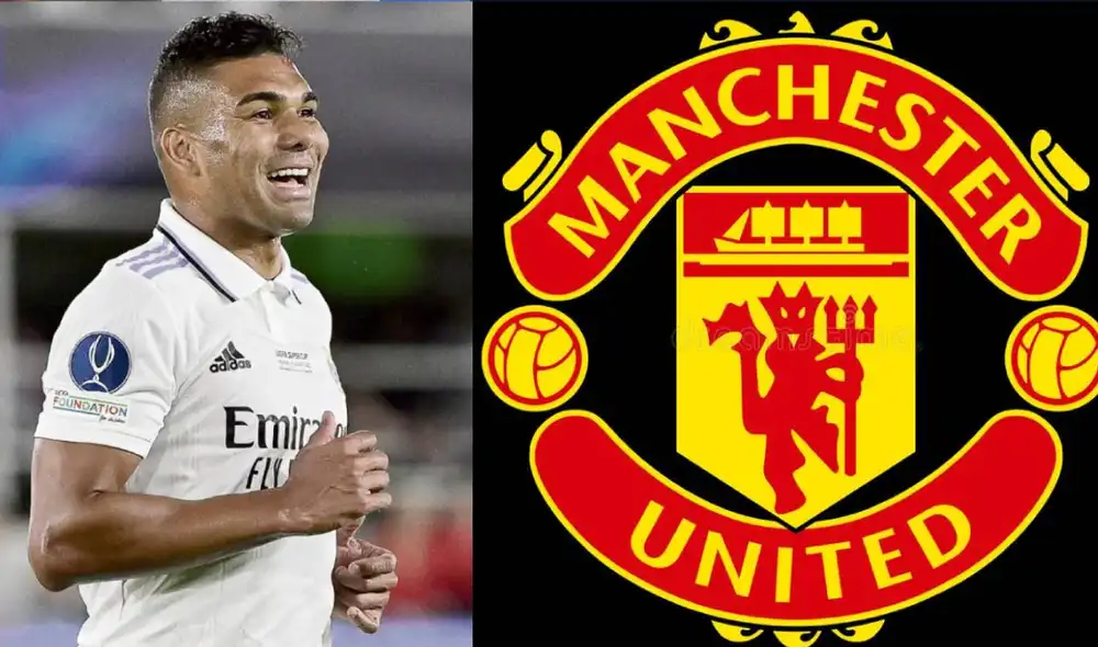 Carlos Henrique Casemiro es nuevo jugador del Manchester United. Foto: composición LR/EFE