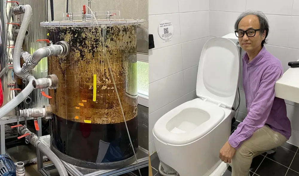 El inodoro BeeVi convierte los excrementos en energía eléctrica. Además, por cada uso, los usuarios reciben monedas virtuales llamadas Ggool. Foto: Science Walden / Vice