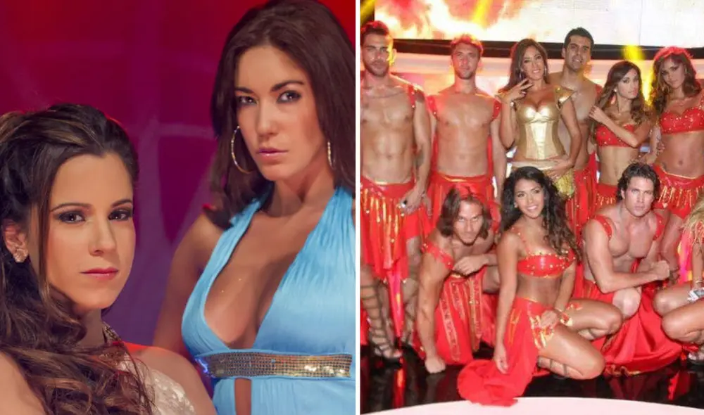 Vanessa Terkes y Tilsa Lozano trabajaron juntas en "Titanes", un programa reality que no superó a "Esto es guerra" y "Combate". Foto: composición La República/Latina