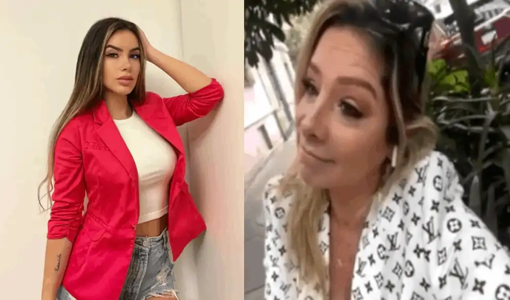 Sofía Franco ya no quiere que le pregunten sobre Jamila Dahabreh. Foto: composición LR/Instagram/Jamila Dahabreh/América TV