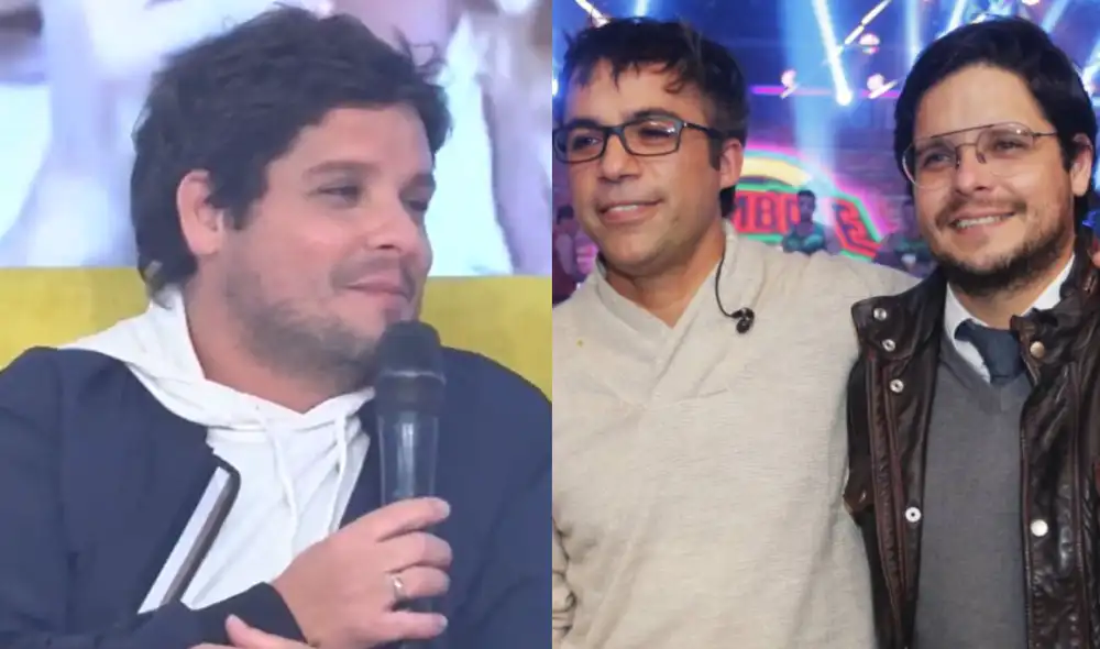 Gian Piero Díaz aclaró que se retiró de "Esto es guerra" tras haber conversado con la producción. Foto: composición LR/captura de Willax/La República Gian Piero Díaz aclaró que se retiró de "Esto es guerra" tras haber conversado con la producción. Foto: composición LR/captura de Willax/La República