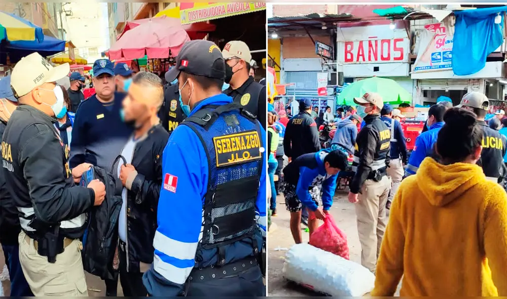 Autoridades hicieron operativo a raíz de denuncias contra extranjeros. Foto: Municipalidad de José Leonardo Ortiz