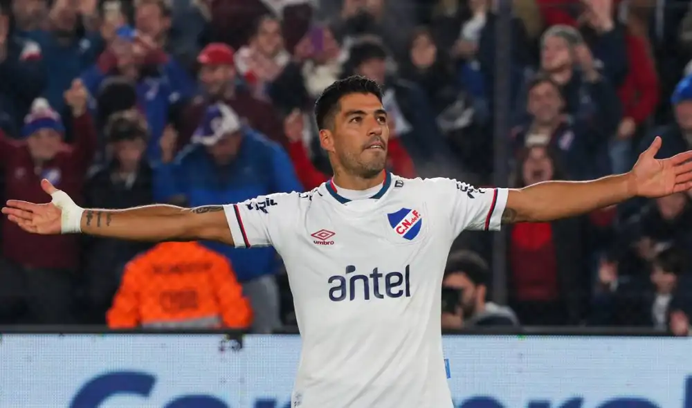 El uruguayo registra un tanto desde su regreso a Nacional. Foto: EFE El uruguayo registra un tanto desde su regreso a Nacional. Foto: EFE