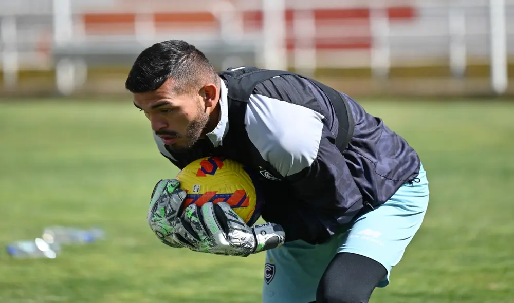 Portero de Cienciano del Cusco, Miguel Vargas. Foto: Club Cienciano