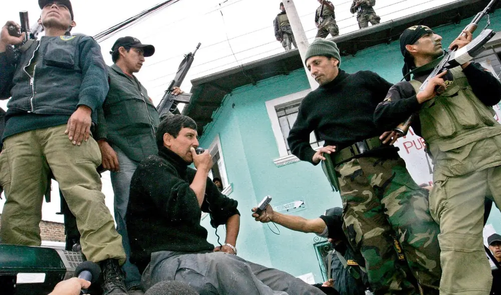 Por el Andahuaylazo, Antauro Humana fue condenado a 19 años de prisión efectiva por la Corte Suprema del Perú. Foto: EFE Por el Andahuaylazo, Antauro Humana fue condenado a 19 años de prisión efectiva por la Corte Suprema del Perú. Foto: EFE