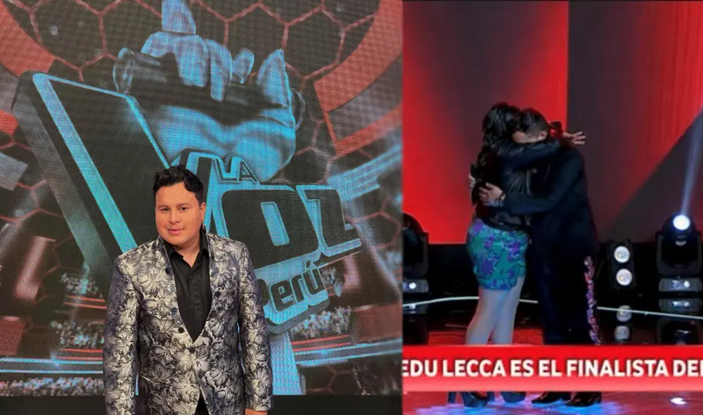 Edu Lecca es el cuarto finalista de "La voz Perú". Foto: composición LR/ @EduLecca / Instagram / captura de Latina