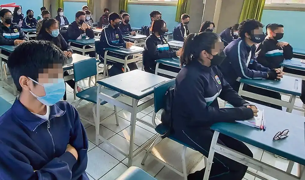 Protección. El retiro de mascarillas será una decisión que el Minedu tome junto con el Minsa. Foto: difusión Protección. El retiro de mascarillas será una decisión que el Minedu tome junto con el Minsa. Foto: difusión