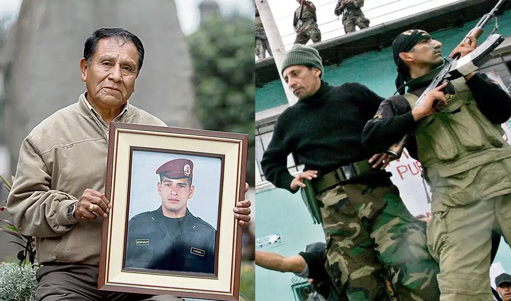 Familiar de policía asesinado en Andahuaylazo se pronuncia por liberación de Antauro Humala. Foto: composición LR