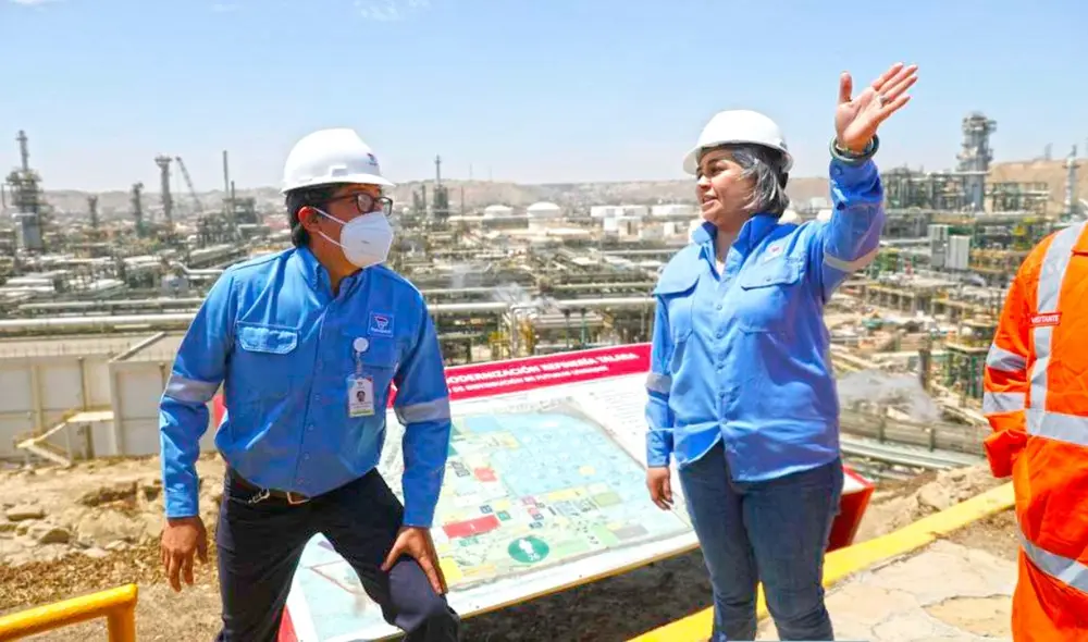 La Nueva Refinería Talara procesará hasta 95.000 barriles de petróleo por día. Foto: Minem La Nueva Refinería Talara procesará hasta 95.000 barriles de petróleo por día. Foto: Minem