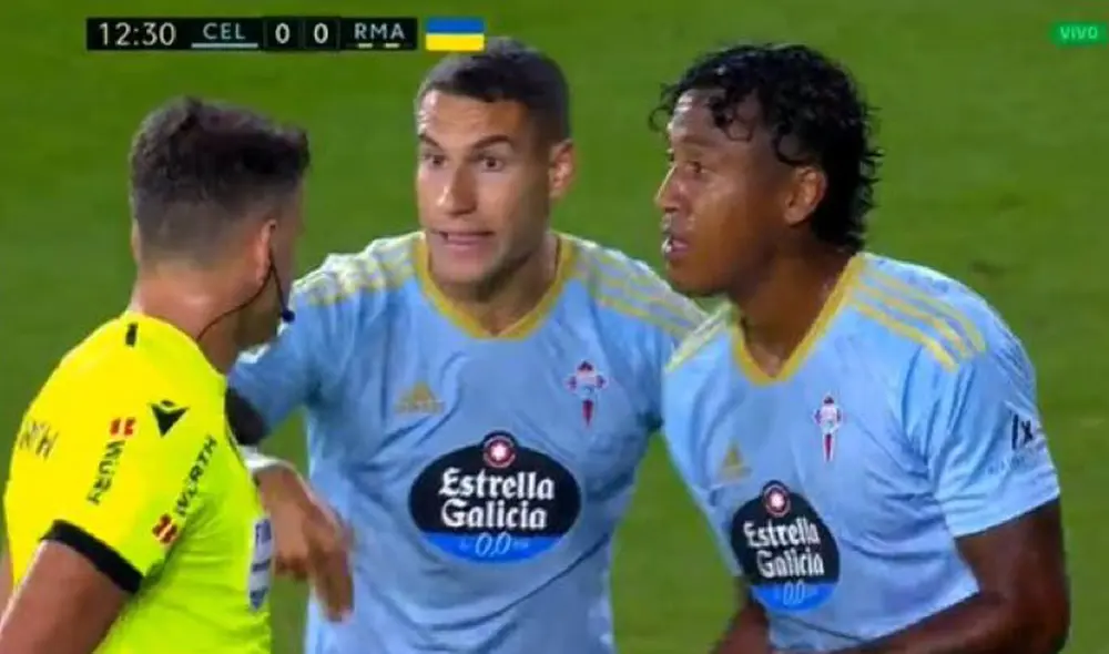 Tapia es titular en Celta de Vigo ante Real Madrid. Foto: DirecTV Sports Tapia es titular en Celta de Vigo ante Real Madrid. Foto: DirecTV Sports