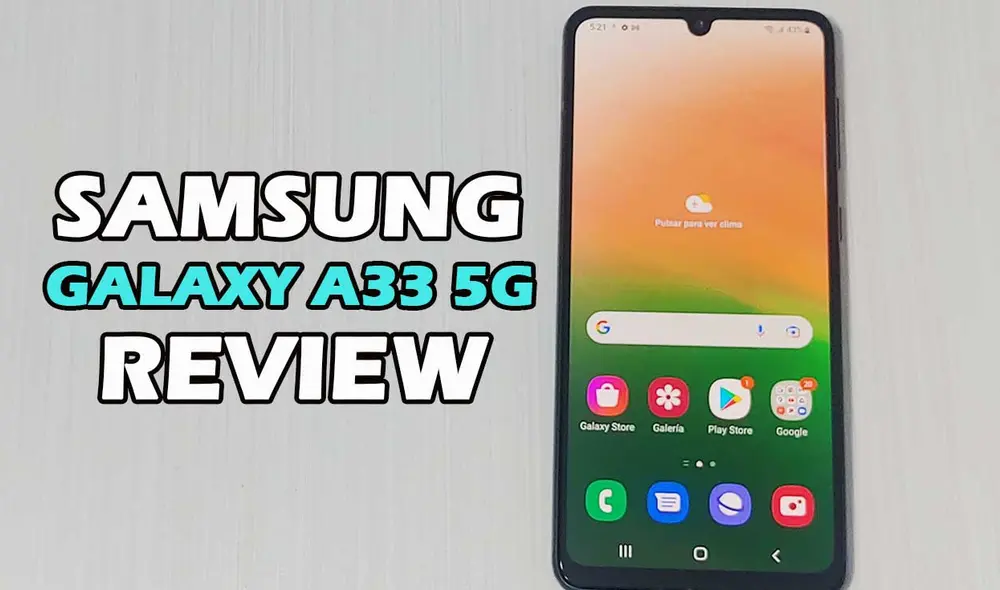 El Samsung Galaxy A33 5G cuenta con una cuádruple cámara trasera. Foto: composición de Edson Henriquez/La República