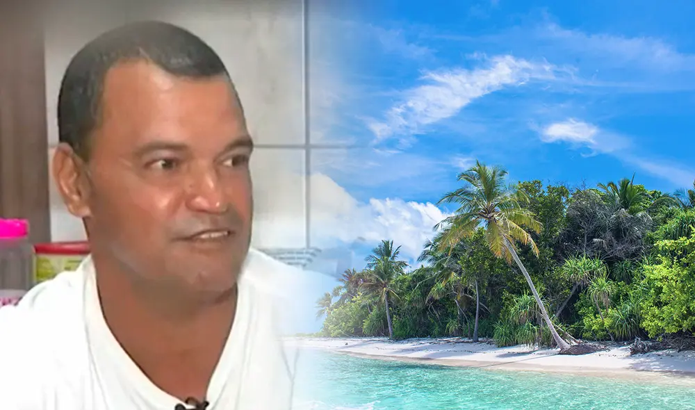 Nelson Ribeiro es un jardinero de 50 años que sobrevivió por cinco días en una isla desierta. Foto: composición LR/ LaSexta/ Pexels Nelson Ribeiro es un jardinero de 50 años que sobrevivió por cinco días en una isla desierta. Foto: composición LR/ LaSexta/ Pexels