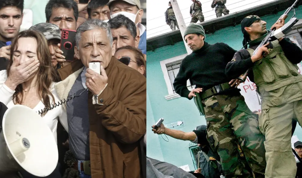 Antauro salió de prisión este 20 de agosto. Foto: composición LR