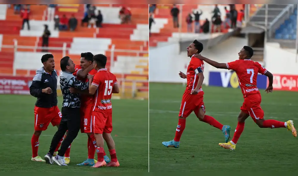 Kevin Sandoval autor de los dos goles imperiales. Foto: Club Cienciano