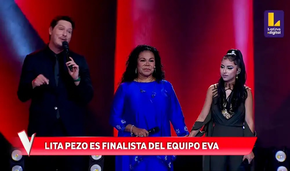 Lita Pezo y Eva Ayllón lograron impresionar a Noel Schajris. Foto: captura de Latina