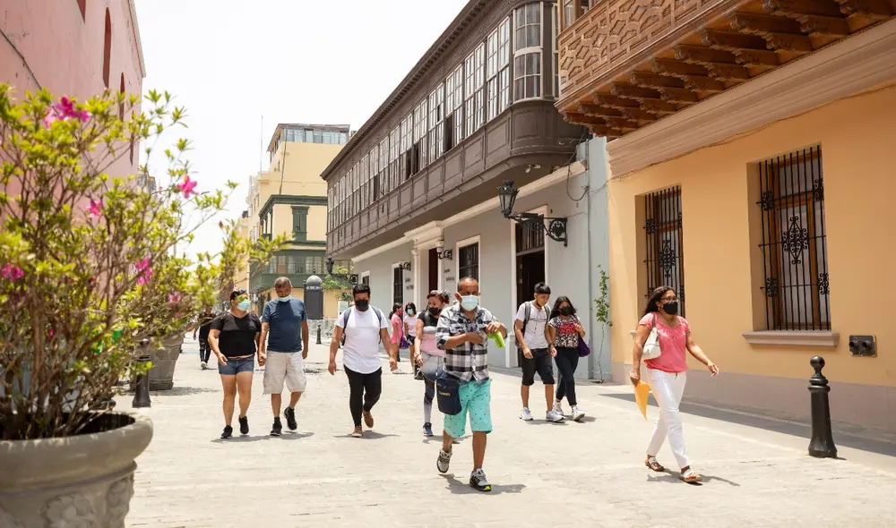 El nuevo rostro del jirón Conde de Superunda que colinda con la iglesia Santo Domingo. Foto: Prolima