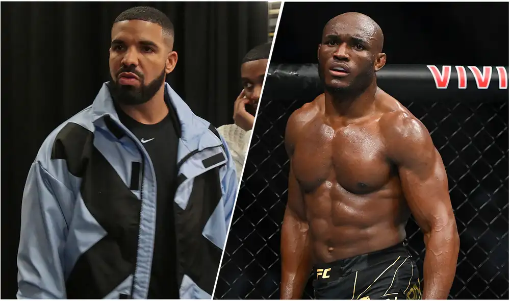 Drake tiene mucha afinidad por la UFC y también por la NBA. Foto: composición LR/ AFP