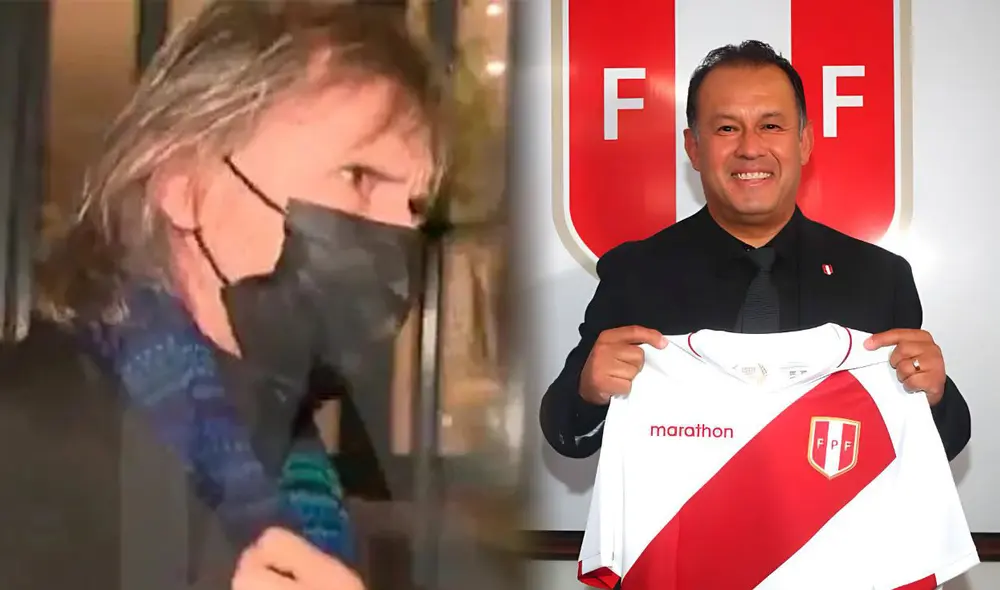 Juan Reynoso asumió la dirección técnica de Perú tras la salida de Ricardo Gareca. Foto: composición GLR/FPF