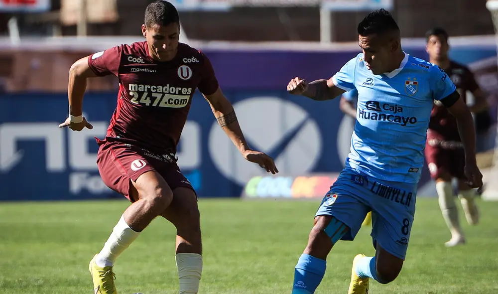 Universitario y ADT se enfrentan en el estadio Municipal de Tarma. Foto: Universitario